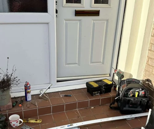 Upvc door repairs Leeds. Repairing A Multipoint Locking Unit In LS16