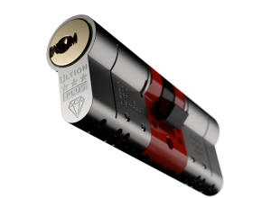 Burglary Prevention Leeds. High security Upvc-door Cylinder by Ultion Locks.