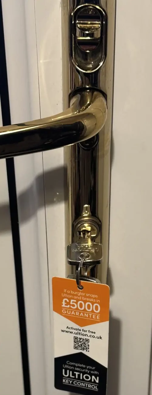 High security lock replacement. Ultion Locks. Locksmith Cookridge Leeds.